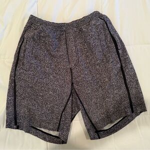 Lululemon Black and Gray Athletic Shorts